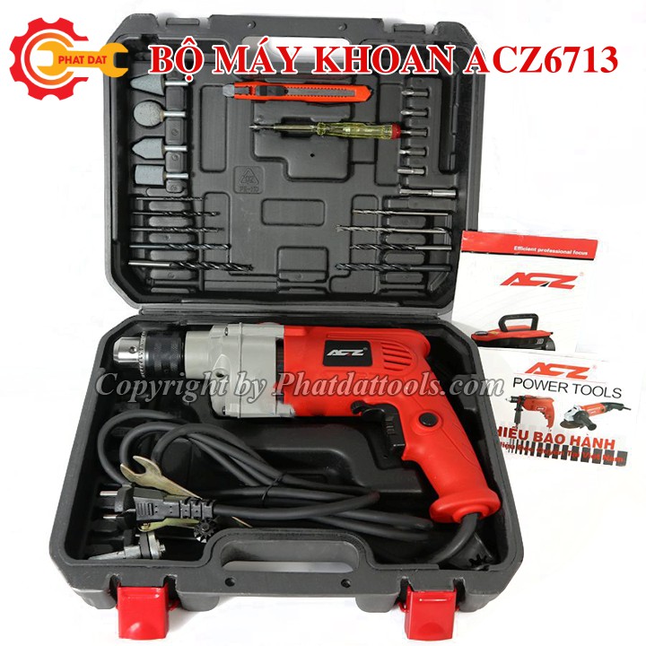 Máy khoan ACZ-6713 27 Chi Tiết