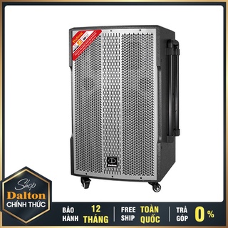 Loa karaoke dalton ts-15g500x công suất 600w, bass 15 inches, tặng kèm 2 micro không dây sóng uhf