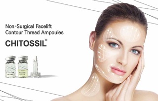 CẤY CHỈ TƠ TẰM Chitossil Hàn Quốc