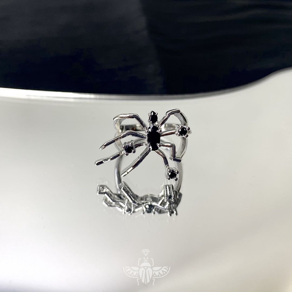 Nhẫn Hở Hình Nhện Cá Tính Thời Trang Cho Nam Nữ