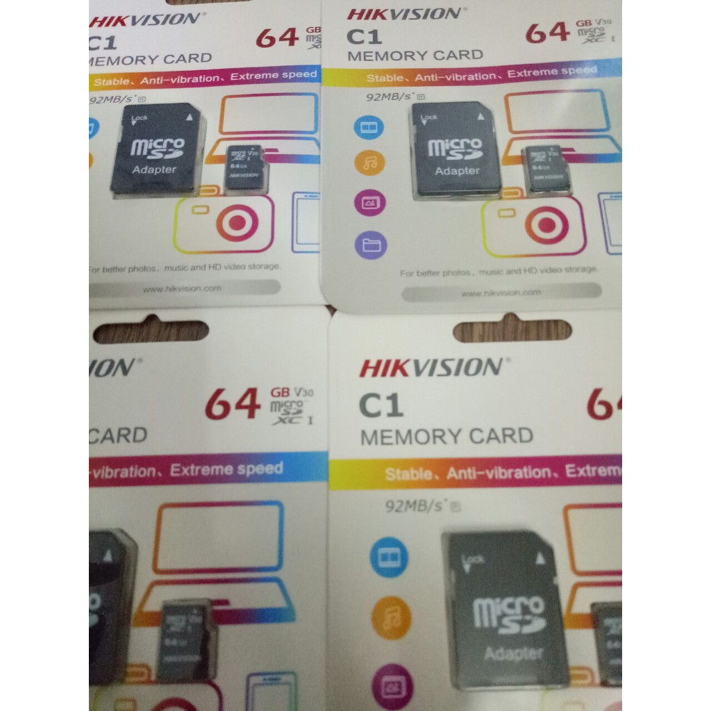 Thẻ nhớ micro SD Hik-vision 64GB