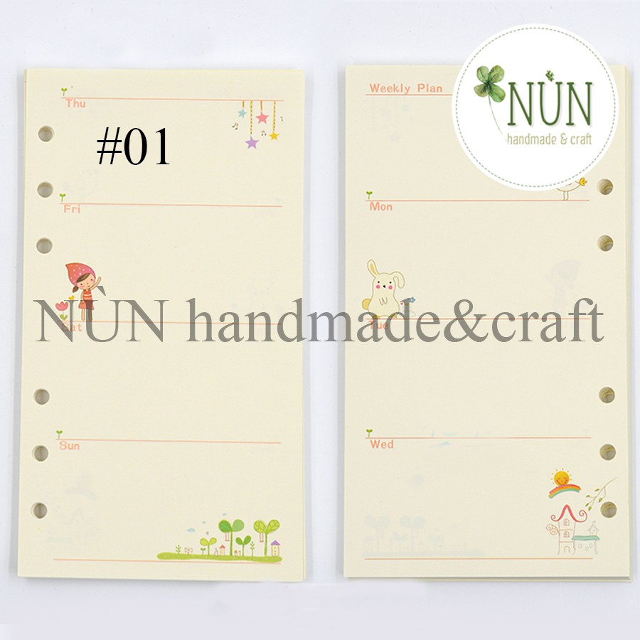 Tập Giấy Sổ - Tự Làm Sổ Handmade Các Cỡ