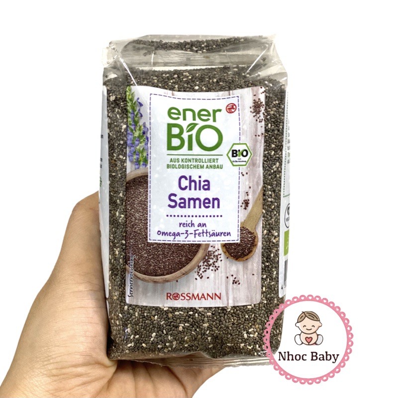 Hạt chia hữu cơ Dmbio/ Ener Bio 300g chuẩn air Đức
