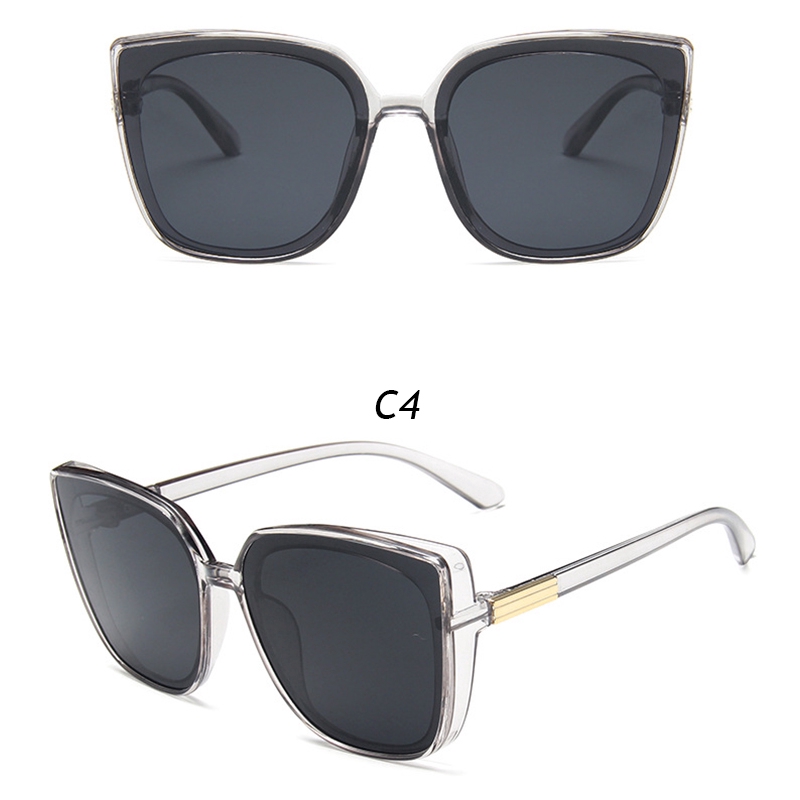 Kính Mát Gọng To Chống Tia Uv Phong Cách Retro