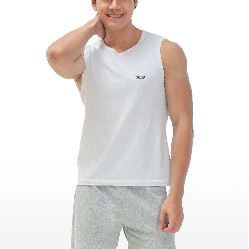 Áo 3 lỗ nam thể thao UNIFUN mã TT7 áo thun nam ba lỗ cổ tròn Tank Top chất liệu cotton siêu mát