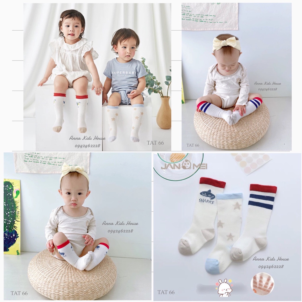 TAT 66 : Set 3 Đôi tất cực xinh cho bé