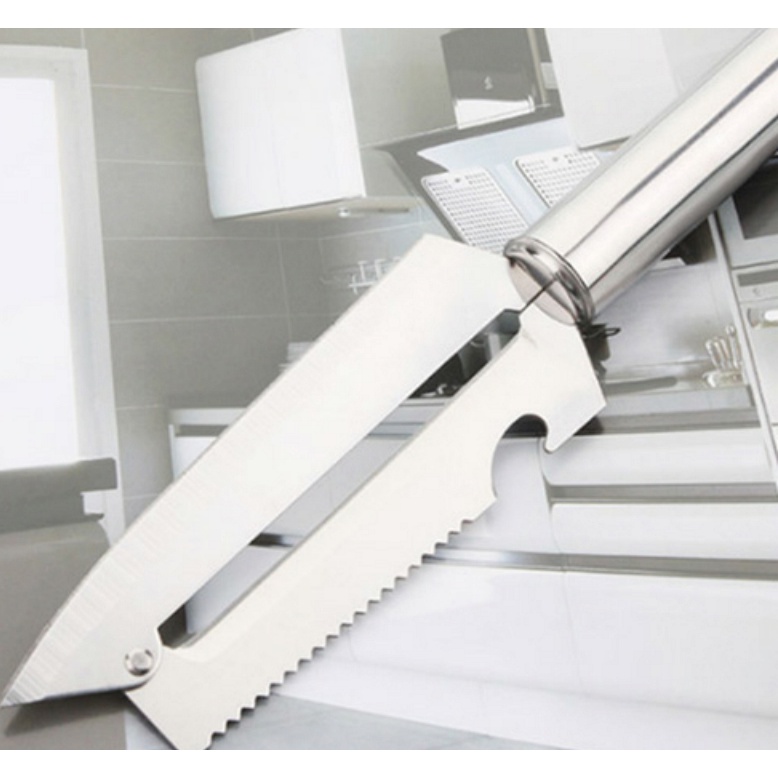 Dao Bào Gọt Bầu Bí Mướp Inox Có Khui Đa Năng