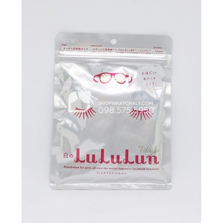 Mặt nạ lululun 7 miếng Nhật Bản nhiều màu lựa chọn