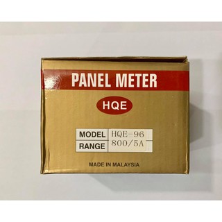 Đồng Hồ Đo Ampe 800/5A 96x96 1 Pha/3 Pha