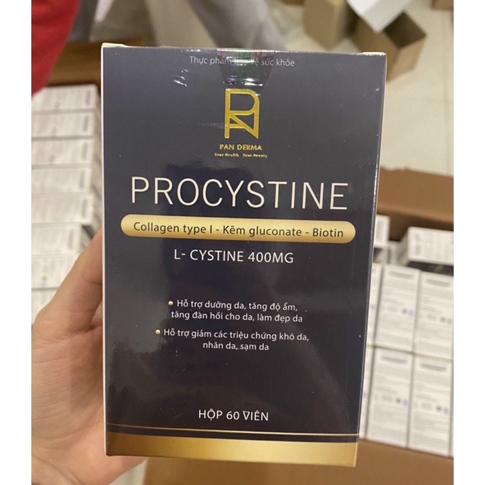 Viên uống Procystine giảm mụn trắng da, đẹp tóc 60 viên - Bác Sĩ Nghĩa