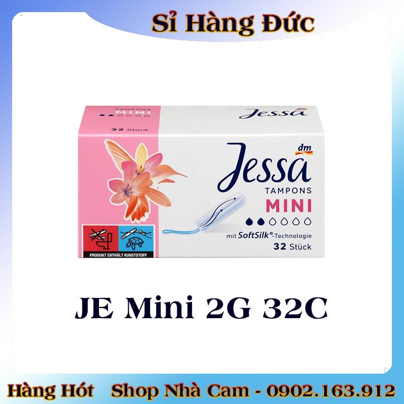 Băng vệ sinh Tampon Jessa hộp đủ size - Hàng Nội Địa Đức