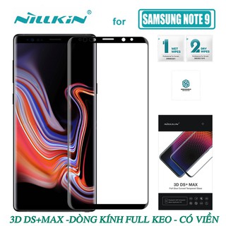 KÍNH CƯỜNG LỰC SAMSUNG GALAXY NOTE 9 NILLKIN DS MAX CHÍNH HÃNG [NEW SALEOFF]