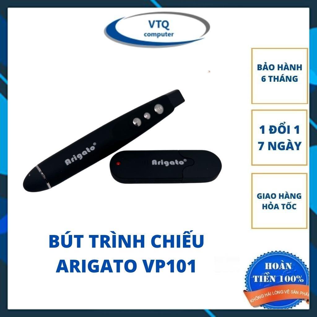 Bút Chỉ Laser  Arigato thuyết trình VP101, Bút Chiếu Vesine VP 101 Kèm Bao Da