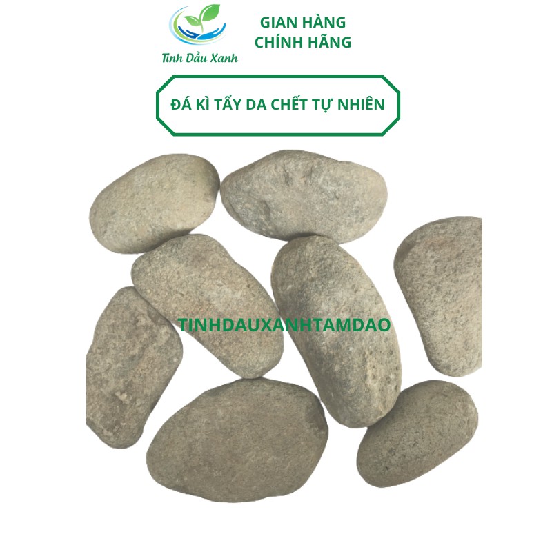 Đá Kì Tự Nhiên Tinh Dầu Xanh 100% Thiên Nhiên Dùng Tắm Tẩy Tế Bào Chết Body