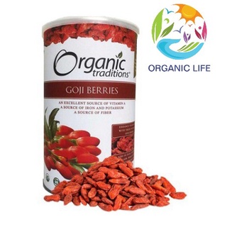 Kỷ tử đỏ sấy khô hữu cơ organic tradition goji berries