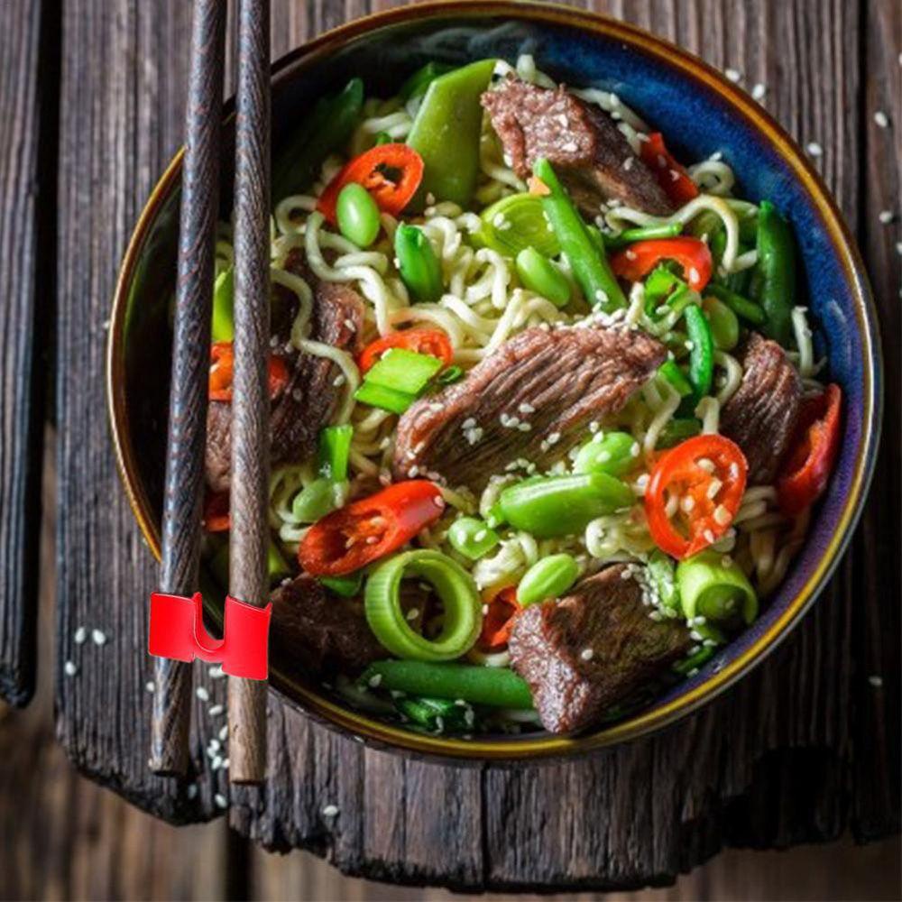 Set 5 Đôi Đũa Tập Ăn Phong Cách Trung Hoa Dành Cho Bé