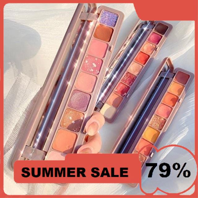 🌷 Phấn Mắt Nhũ Lameila Shadow 9 Ô 3600 Kèm Gương Nội Địa 🌷