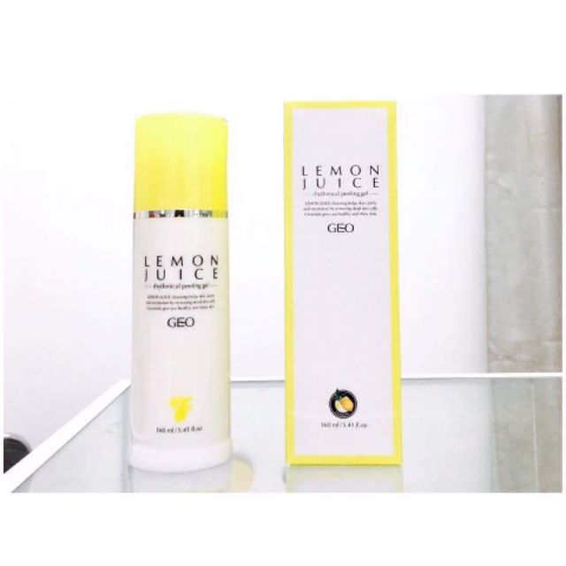GEO LEMON JUICE RHYTHMICAL PEELING GEL ( Tẩy da chết dạng gel)