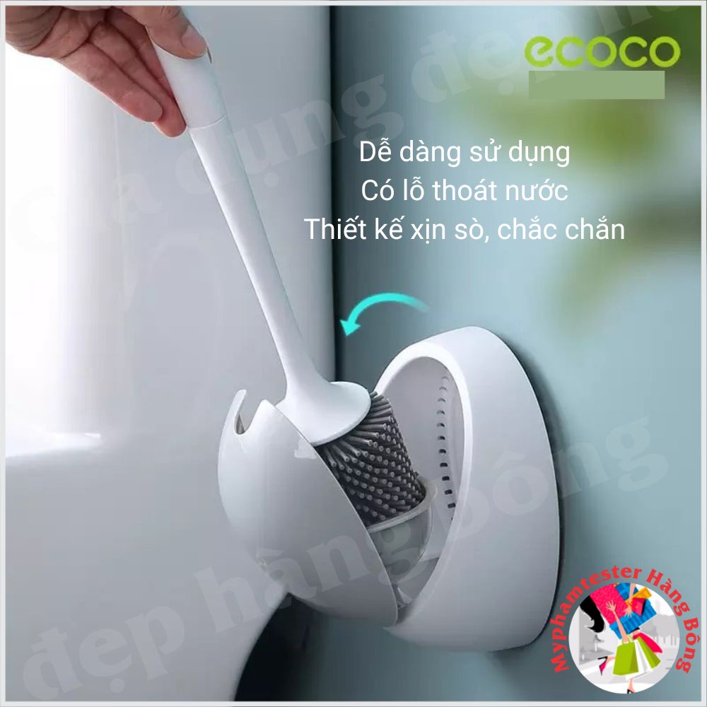 Chổi cọ nhà vệ sinh, bồn cầu silicon Ecoco thông minh