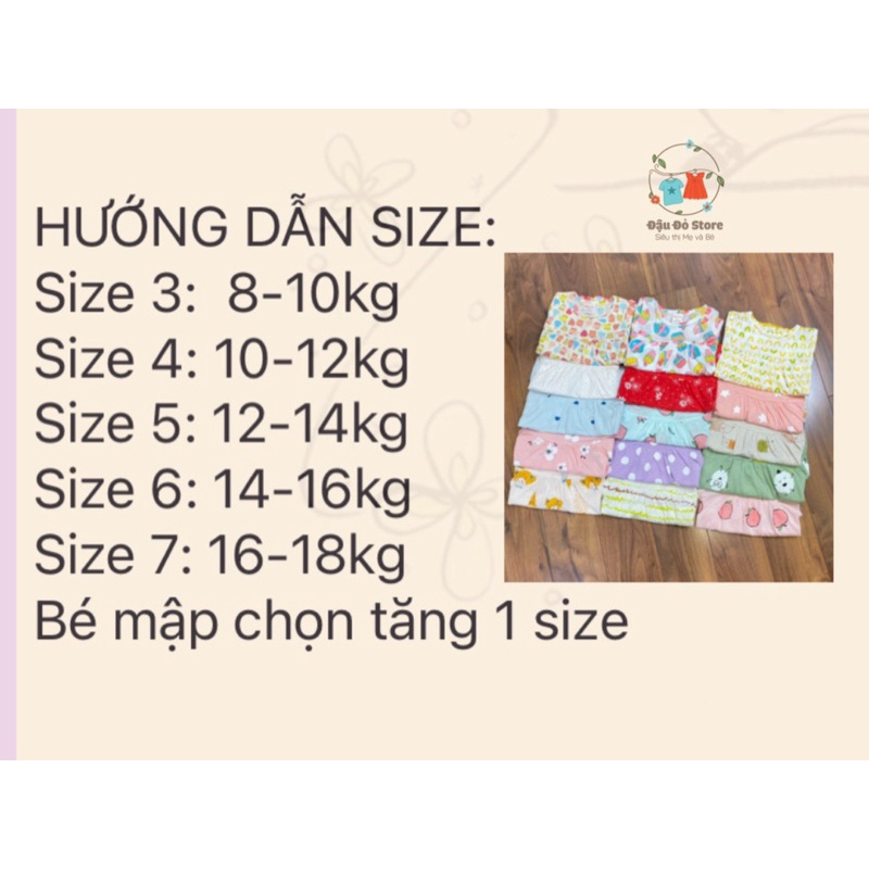 Bộ Dài Tay Bé Gái BabyDoll Cotton Tre Xuất Nhật - Bộ quần áo thu đông bé gái