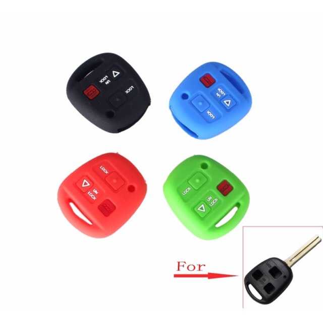 Áo bọc silicon bảo vệ khoá remote key Lexus 3 nút