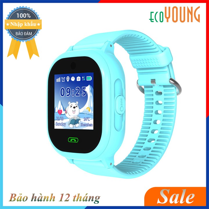 [Siêu sale] Đồng hồ định vị trẻ em ecoWatch E3C- Chống nước - Xanh