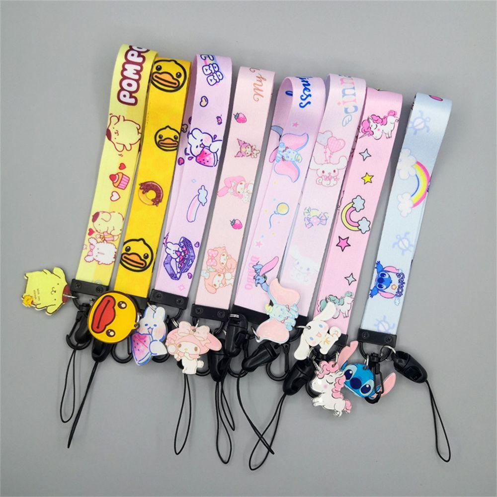Móc Điện Thoại Bằng Polyester Hình Mèo Melody Đáng Yêu