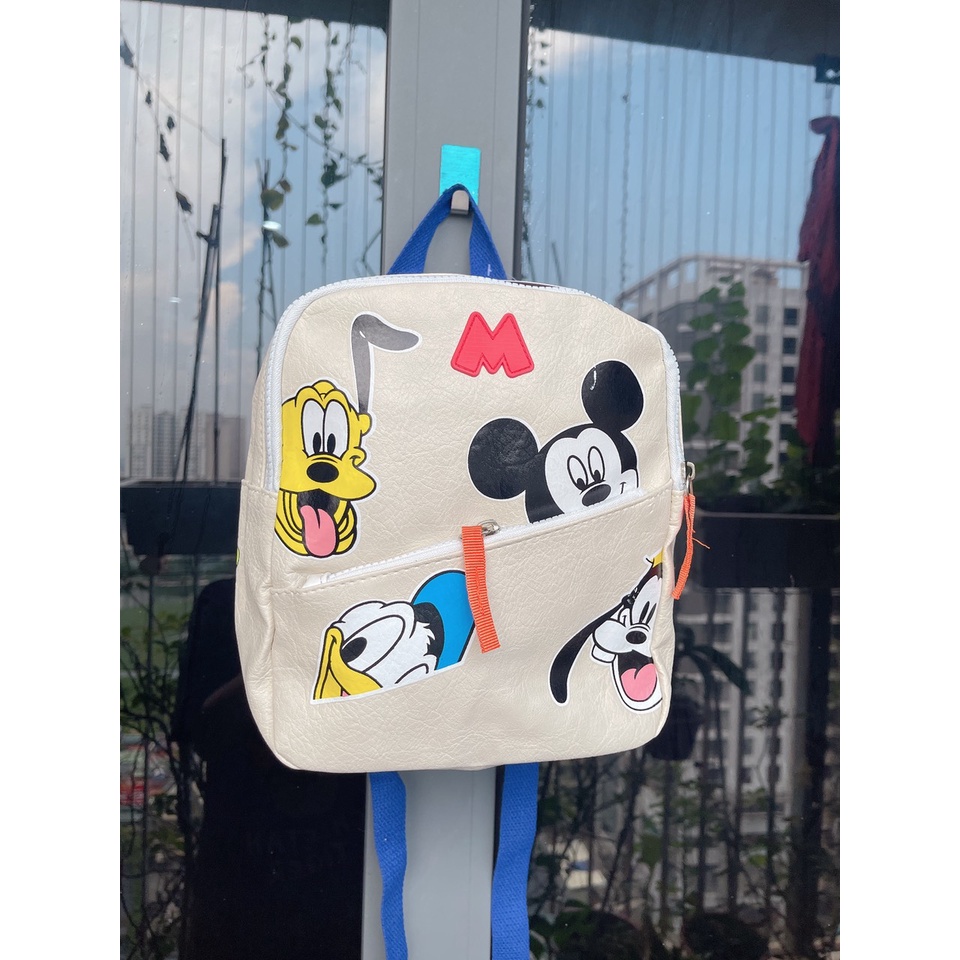 BALO MICKEY CHO BÉ HÀNG XUẤT DƯ FULL TAG MAC BL18( kèm ảnh + clip thật )