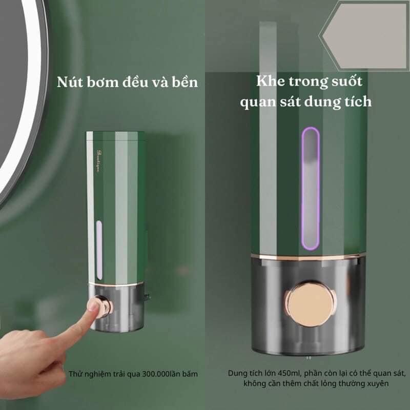 Hộp đựng dầu gội, sữa tắm, nước rửa tay dán tường không cần khoan vít đa năng tiện dụng