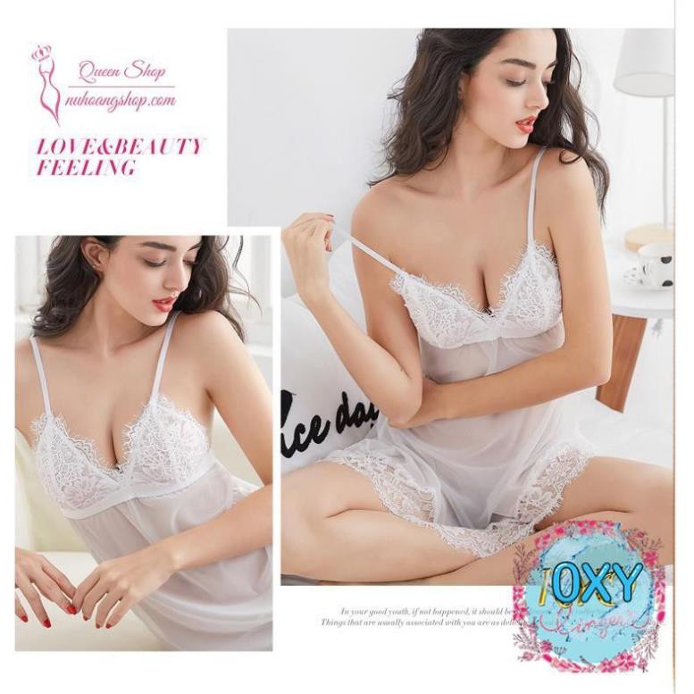 [ Form Chuẩn - Mềm mịn] Váy ngủ đẹp quyến rũ VN330 | BigBuy360 - bigbuy360.vn