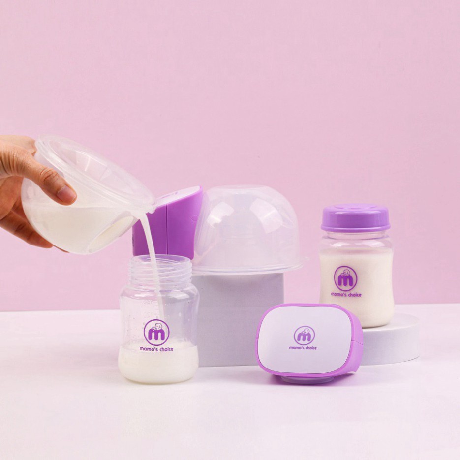 [DEAL 0 ĐỒNG] Bình Đựng sữa Mama's Choice 180ml 🍀Bình Sữa Cổ Rộng Đa Năng Cho Mẹ và Bé 🍀Bảo Quản Sữa Mẹ, Sữa Bột Cho Bé