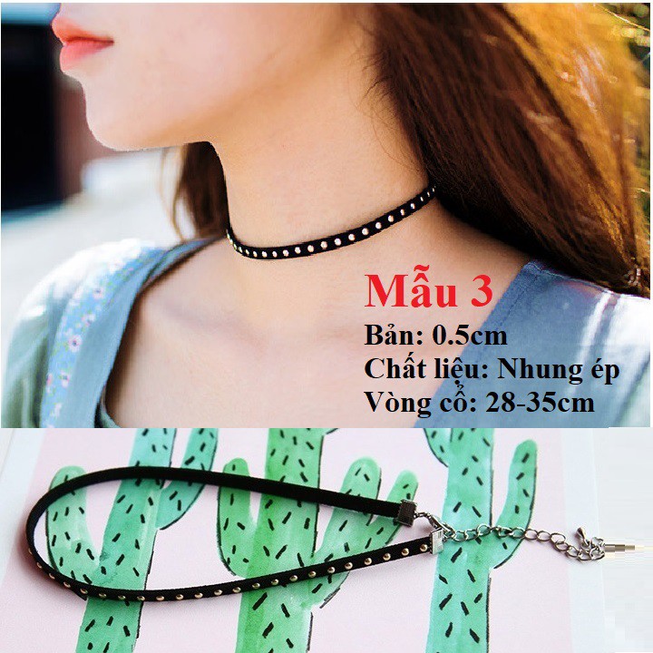 12 mẫu Chocker vòng cổ Hot trend 2019