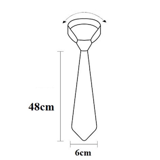 Cà vạt 6cm thắt sẵn cao cấp phong cách Hàn Quốc, Cavat MC, Cravat chú rể, Calavat dự tiệc, Cravat chụp ảnh CV-6300