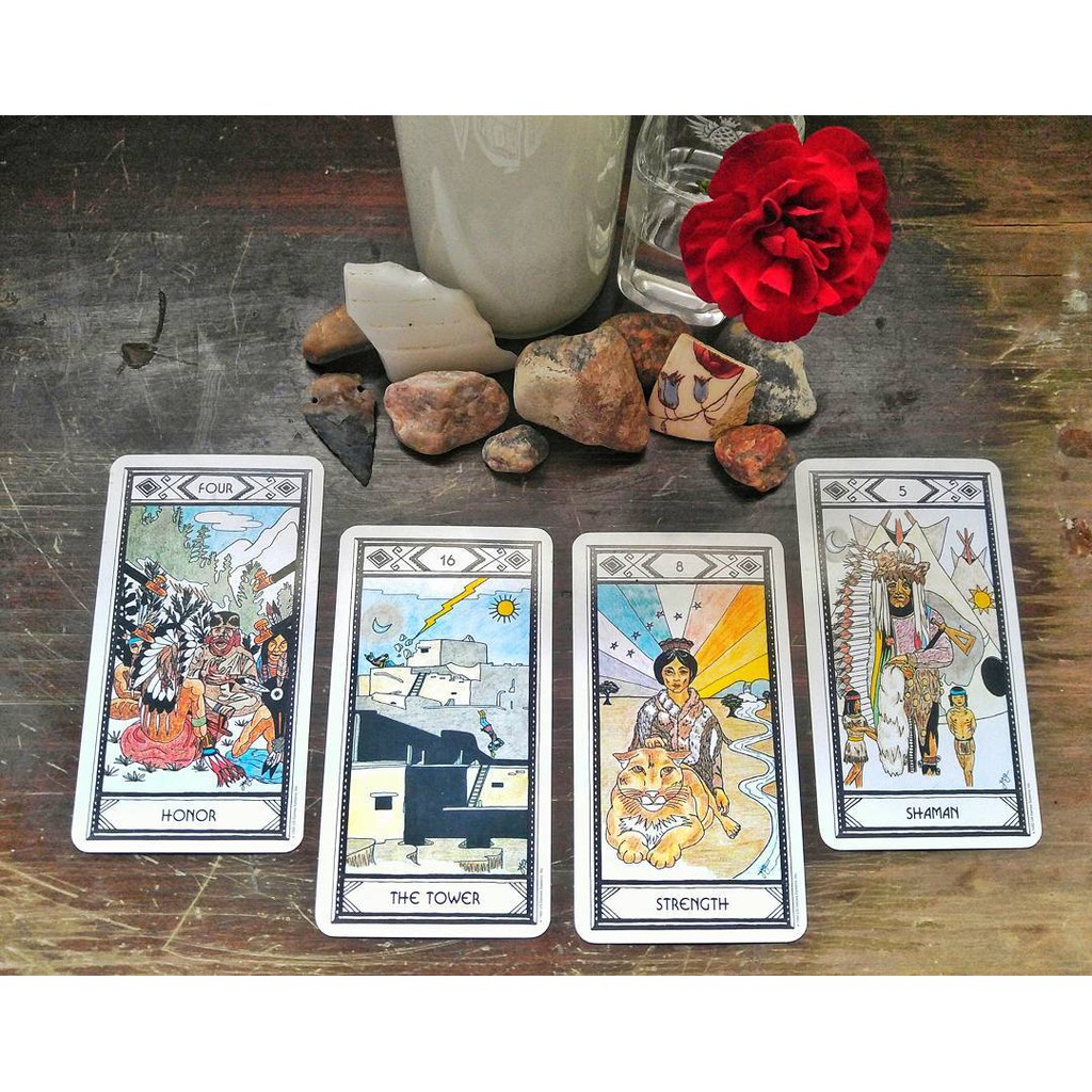 Bộ Bài Native American Tarot (US Games) (Mystic House Tarot Shop) - Bài Gốc Authentic Chính Hãng 100%