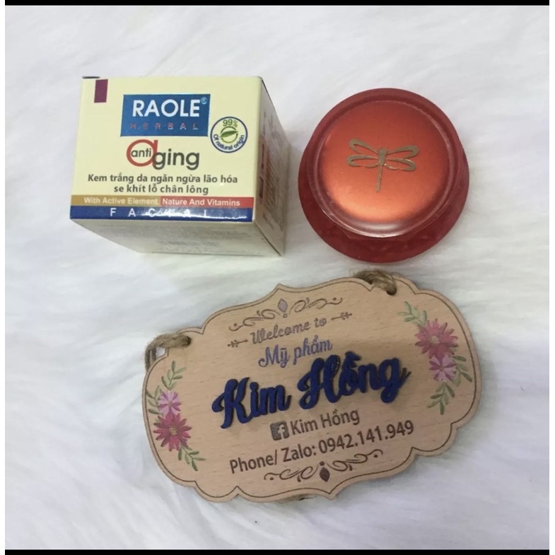 👸 KEM RAOLE CTY PHONG DOANH KEM TRẮNG DA NGĂN NGỪA LÃO HOÁ SE KHÍT LỖ CHÂN LÔNG 12g