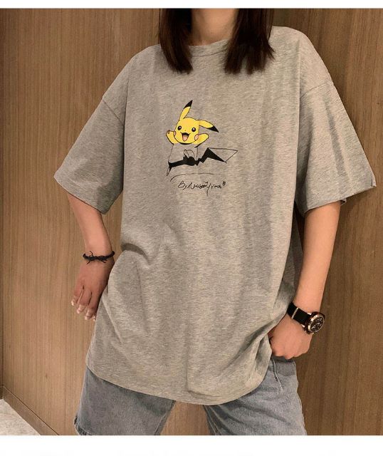 Áo thun tay lỡ Unisex Picacheo