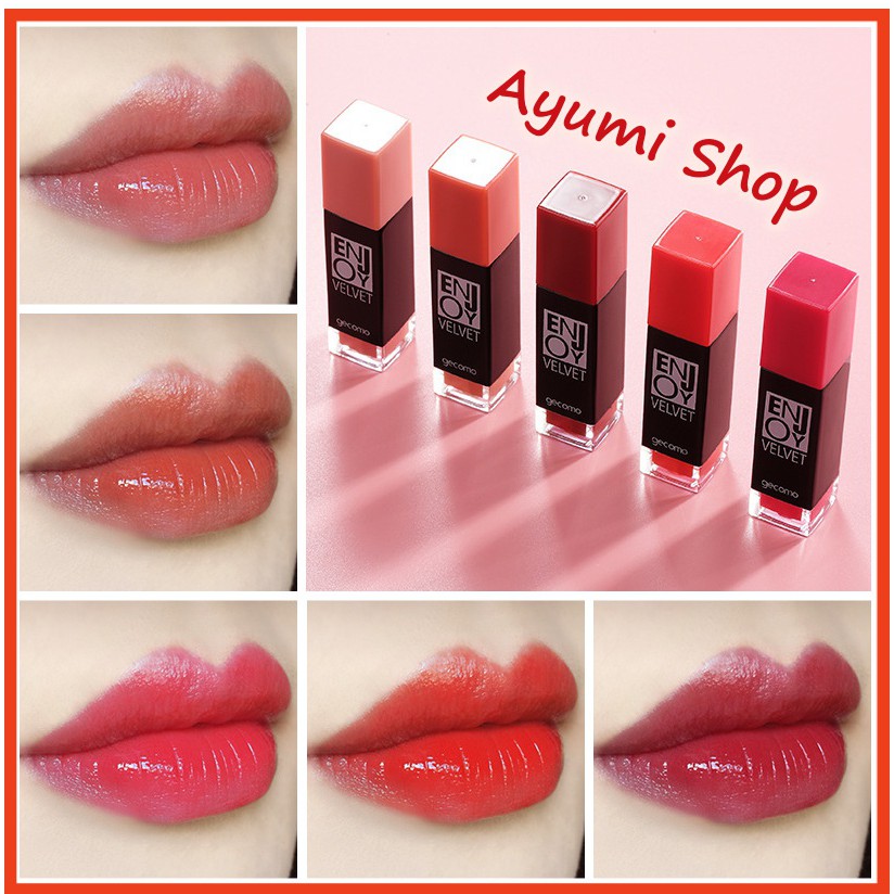 Bộ son kem lì 5 cây cực kì HOT, đẹp, trẻ trung, năng động, cùng Quà tặng 1 móc khóa Trà sữa