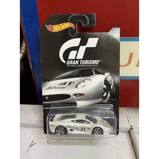 Xe mô hình đồ chơi hotwheels 1:64 - gran turismo - jaguar xj220