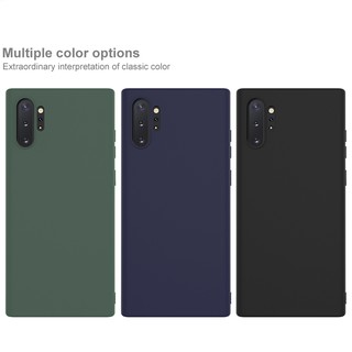  Ốp silicone TPU mềm siêu mỏng bề mặt nhám cho Samsung Galaxy Note 10/Note10 Plus