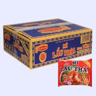Thùng 30 gói Mì LẨU THÁI tôm acecook 80g / Mì LẨU THÁI tôm acecook 80gr thùng 30 gói