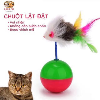 Đồ Chơi Cho Mèo - Chuột Lật Đật