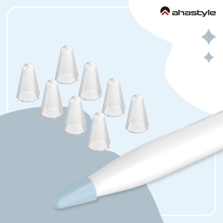 Image of AHAStyle授權店 Apple Pencil 1/2代 TPU材質 筆尖套 筆套 筆尖耐磨升級版 筆頭保護套 透明款