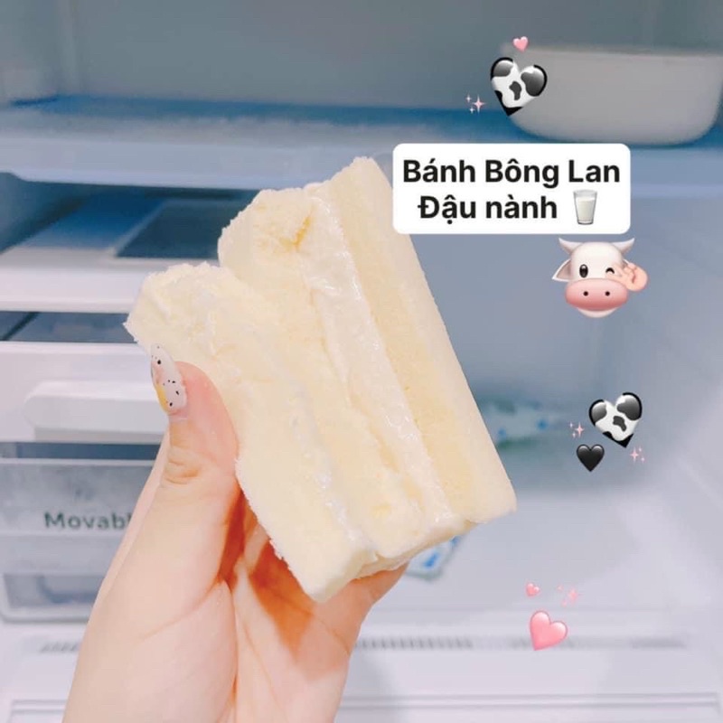 HCM bánh bông lan hấp đậu nành Yipin 2000g