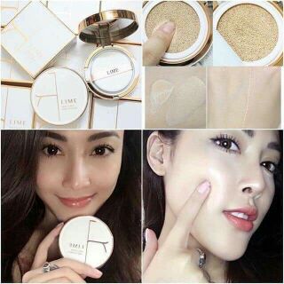 PHẤN NƯỚC LIME COSMETIC REAL COVER PINK CUSHION SPF 50+ PA+++