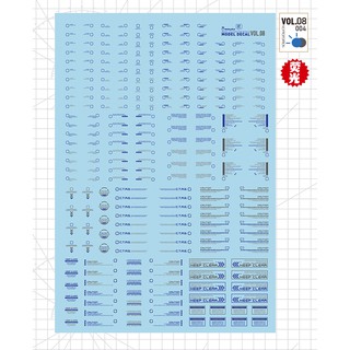 Decal nước Hobby Mio Custom Decal Vol.08