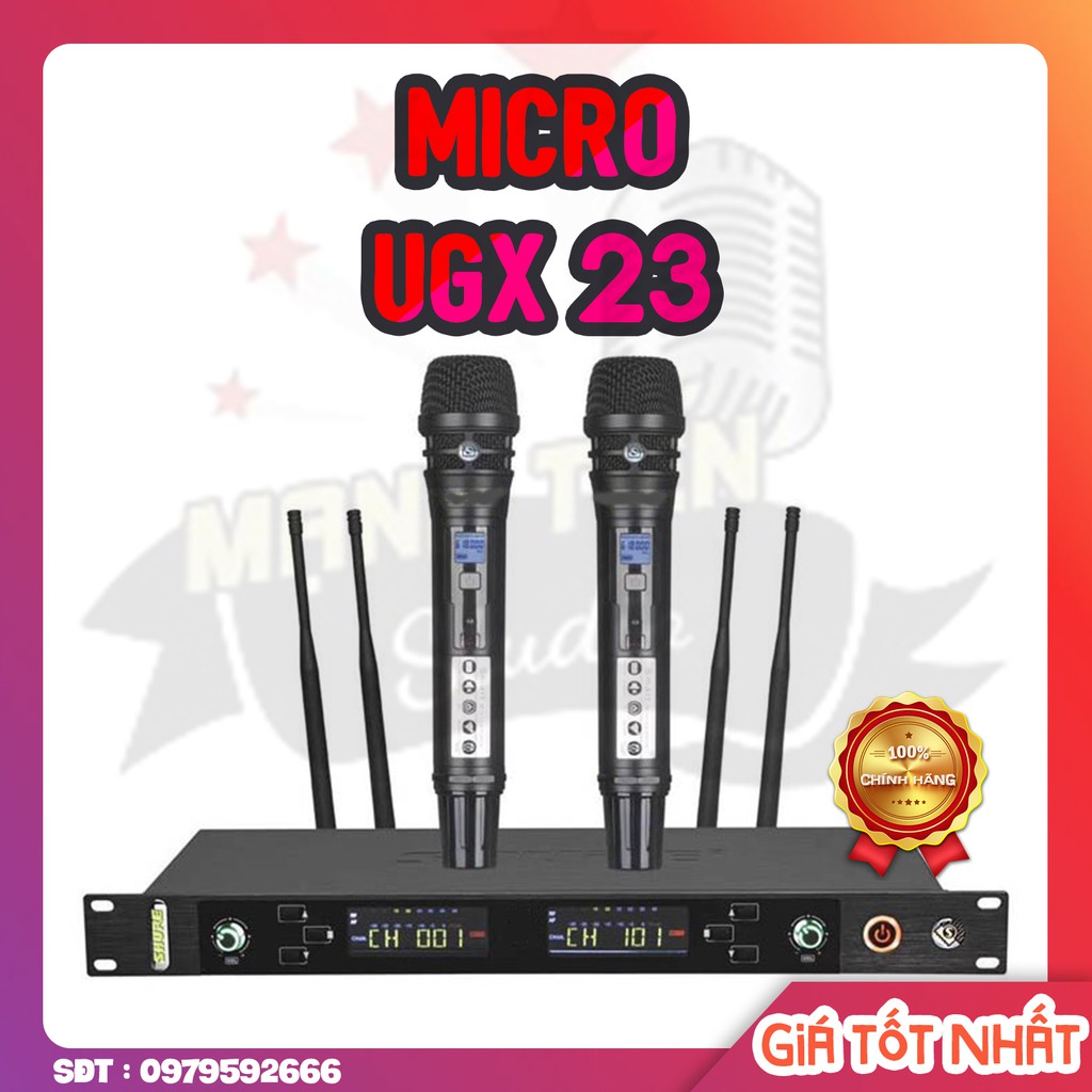 [Mã 33ELSALE hoàn 7% đơn 300K] [SIÊU PHẨM] MICRO UGX23 New 2020 4 RÂU CỰC ĐỈNH