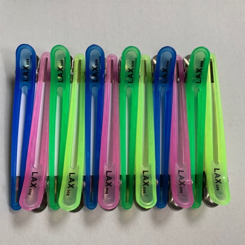 Kẹp Mỏ Vịt LAX Hỗ Trợ Nhuộm Tóc (Lốc 12 Cái)