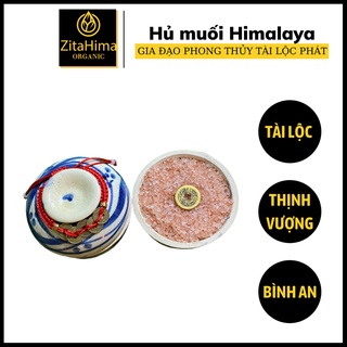 Hũ Muối Phong Thủy ZitaHima Chiêu Tài Rước Lộc GIa Đạo Bình An