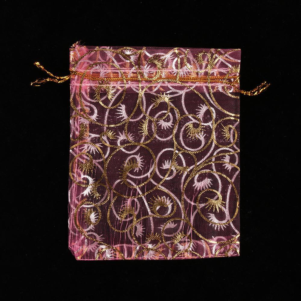 ESPO 50 Túi Lưới Đựng Quà Trang Trí Tiệc Cưới