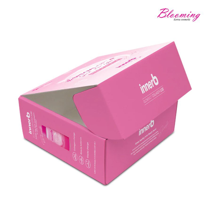 Combo 4 hộp nước uống Collagen Vitamin C sáng da InnerB Glowshot 50ml x 6chai/hộp | BigBuy360 - bigbuy360.vn